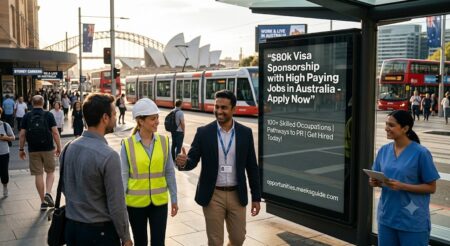 $80k Visa Sponsorship with High Paying Jobs in Australia