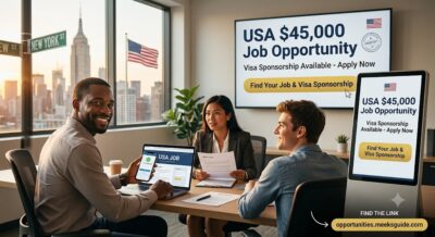 Apply for USA $45,000 Job Opportunity With Visa Sponsorship